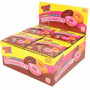 Gummi Zone Yummy Gummy Doughnut 24 Count