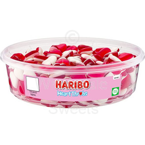 Haribo Heart Throbs Tub 480g