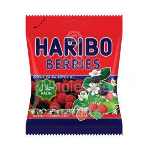 Haribo Halal Berries 24x80g