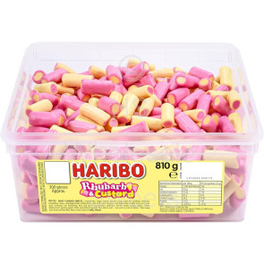 Haribo Rhubarb & Custard Tub 810g