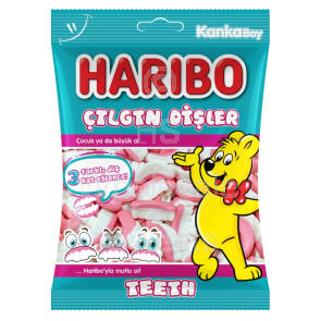 Haribo Halal Teeth 24x80g