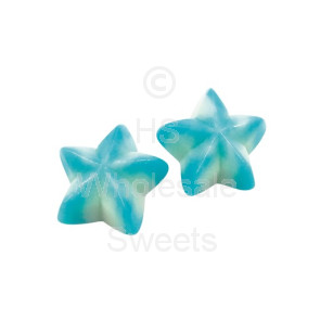 Damel Blue Raspberry Twist Stars 1kg