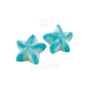 Damel Blue Raspberry Twist Stars 1kg