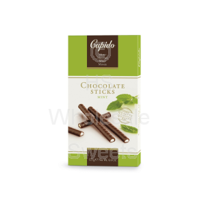 Cupido Box Chocolate Sticks Mint 125g