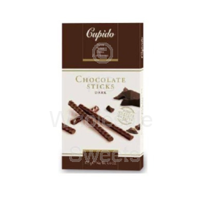 Cupido Box Chocolate Sticks Dark 125g