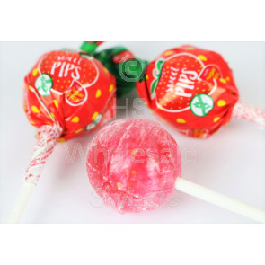 Ramzy Sweet Pips Strawberry Lollipops 90x25p