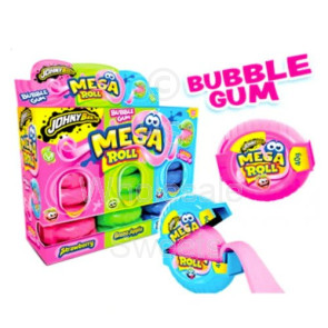 Johnny Bee Mega Bubblegum Rolls 24 Count