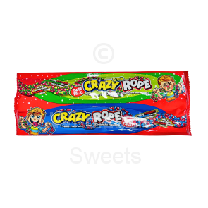 Sour Crazy Ropes Twin Pack 12x56g