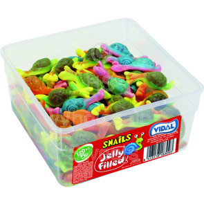 Vidal Jelly Filled Snails 120x5p