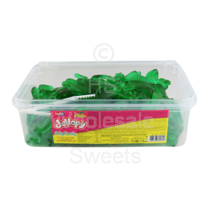 Jellopy Halal Jelly Frogs Tub 900g