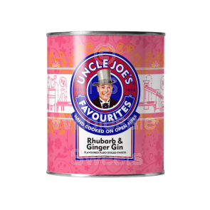 Uncle Joes RHUBARB & GINGER GIN 120G Tin