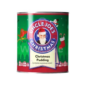 Uncle Joes Christmas Pudding Tin 120g