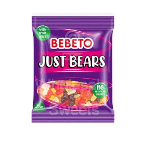 Bebeto Pre Pack Just Bears 10x150g