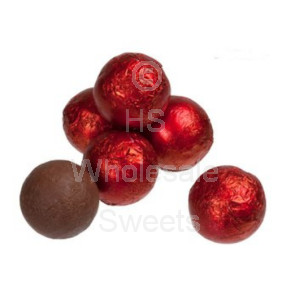 Kinnerton Milk Chocolate Red Balls 3KG