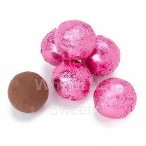 Kinnerton Dark Pink Chocolate Ball 3kg