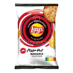 Lays Pizza Hut Margherita Crisps 9x150g