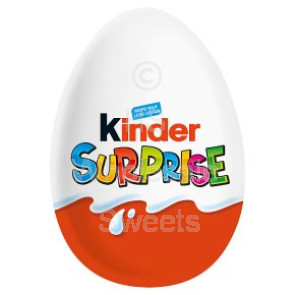 Kinder Surprise Eggs Display Pack 72X20G
