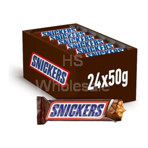 Snickers Chocolate Bar 24x50g
