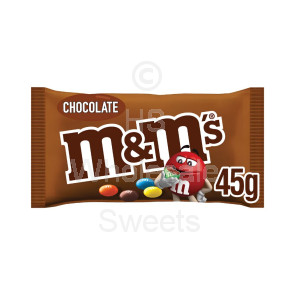 M&Ms Milk Chocolate Bites Bag 24x45g
