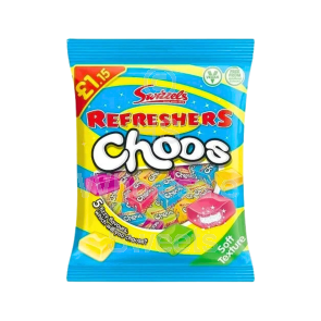 Swizzels Refresher Choos £1.15 PMP 12x115g