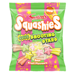 Swizzels Squashies Shooting Stars 12x100g