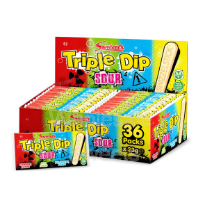 Swizzels Triple Dip Sour 36 Count