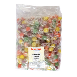 Maxons Wrapped Fruit Sherbets 3.18Kg