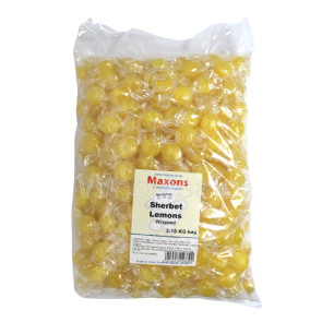 Maxons Wrapped Sherbet Lemons 3.18kg