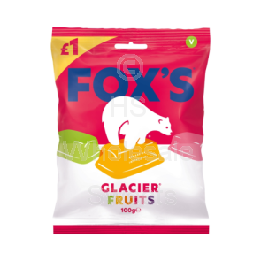 Foxs Glacier Fruits PMP £1 12x100g