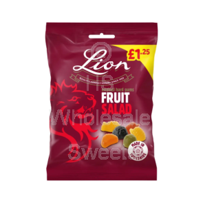 Lion Fruit Salad Gums PMP £1.25 12 x130g