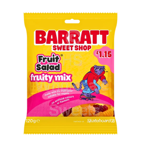 Barratt Fruit Salad Fruity Mix £1.15 PMP 12x120g
