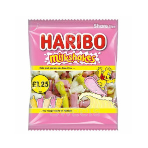 Haribo Milkshakes 12x140g £1.25 PMP