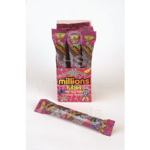 Millions Blackcurrant Flavour Tubes 12 Count