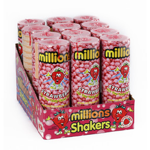Millions Strawberry Flavour Shakers 12 COUNT