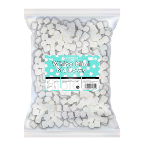 Candycrave Mini White Mallows 1kg