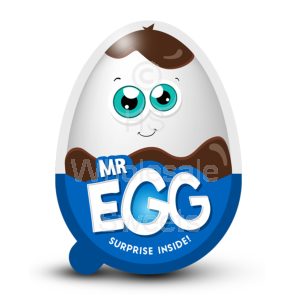 Mr Egg Surprise Milk Chocolate Egg (24x40g)