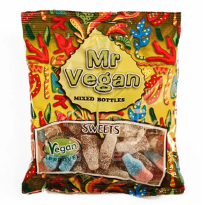 Mr Vegan Sour Mixed Bottles 12x120g
