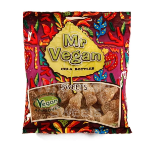 Mr Vegan Sour Cola Bottles 12x120g