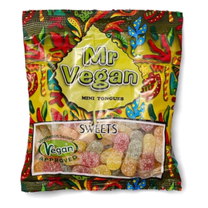 Mr Vegan Sour Tongues 12x120g