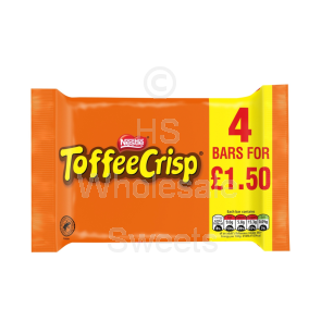 Nestle Toffee Crisp Multipack 14x(4x31g) £1.50 PMP