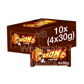 Nestle Lion Milk Chocolate Bar 10x4x30g
