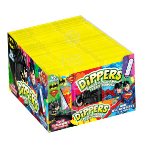 Bip Batman & Superman Candy Dippers x 36