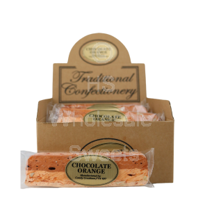 Traditional Confectionery Chocolate Orange Fudge Bars 16 Count