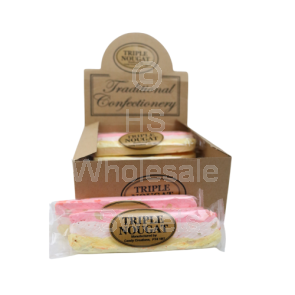 Traditional Confectionery Triple Nougat Bars 16 Count