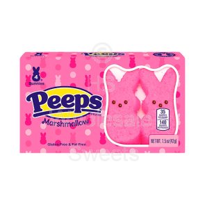 Peeps Bunnies Pink 24x4 Pack