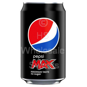 Pepsi Max Cola Cans 24x330ml