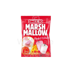 Sweeto Pink & White Marshmallows 12x140g