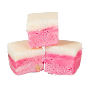 Fudge Factory Pink & White Nougat