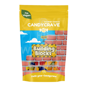 Candycrave Building Blocks Pouch 10x150g