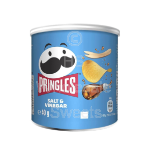 Pringles Salt and Vinegar 12x40g